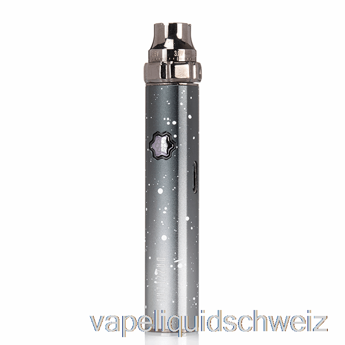 Dazzleaf Squarii Top Twist 510 Batterie Black Splatter Vape Schweiz